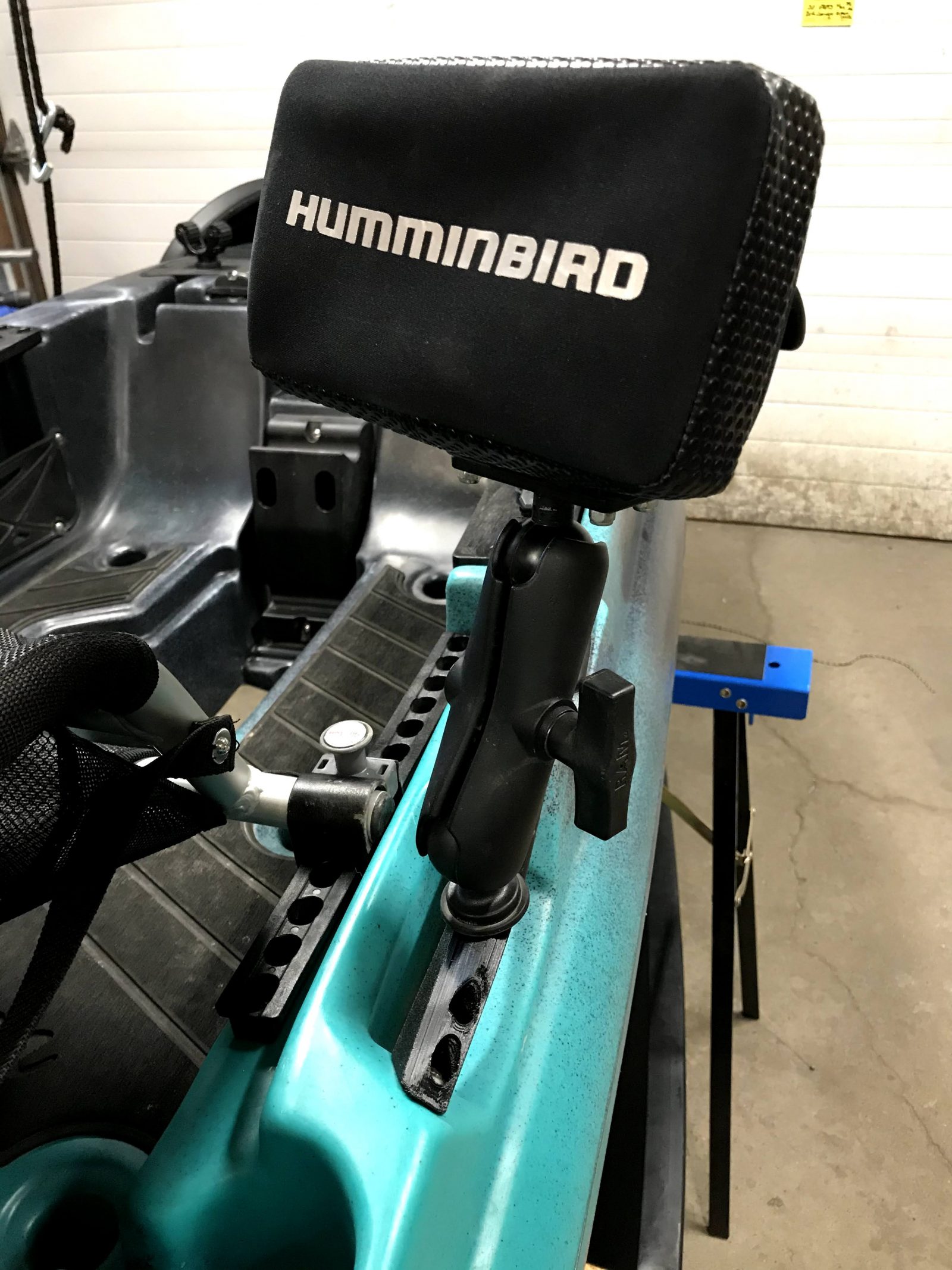 Side Imaging Fish Finder Install on the Old Town Bigwater PDL 132