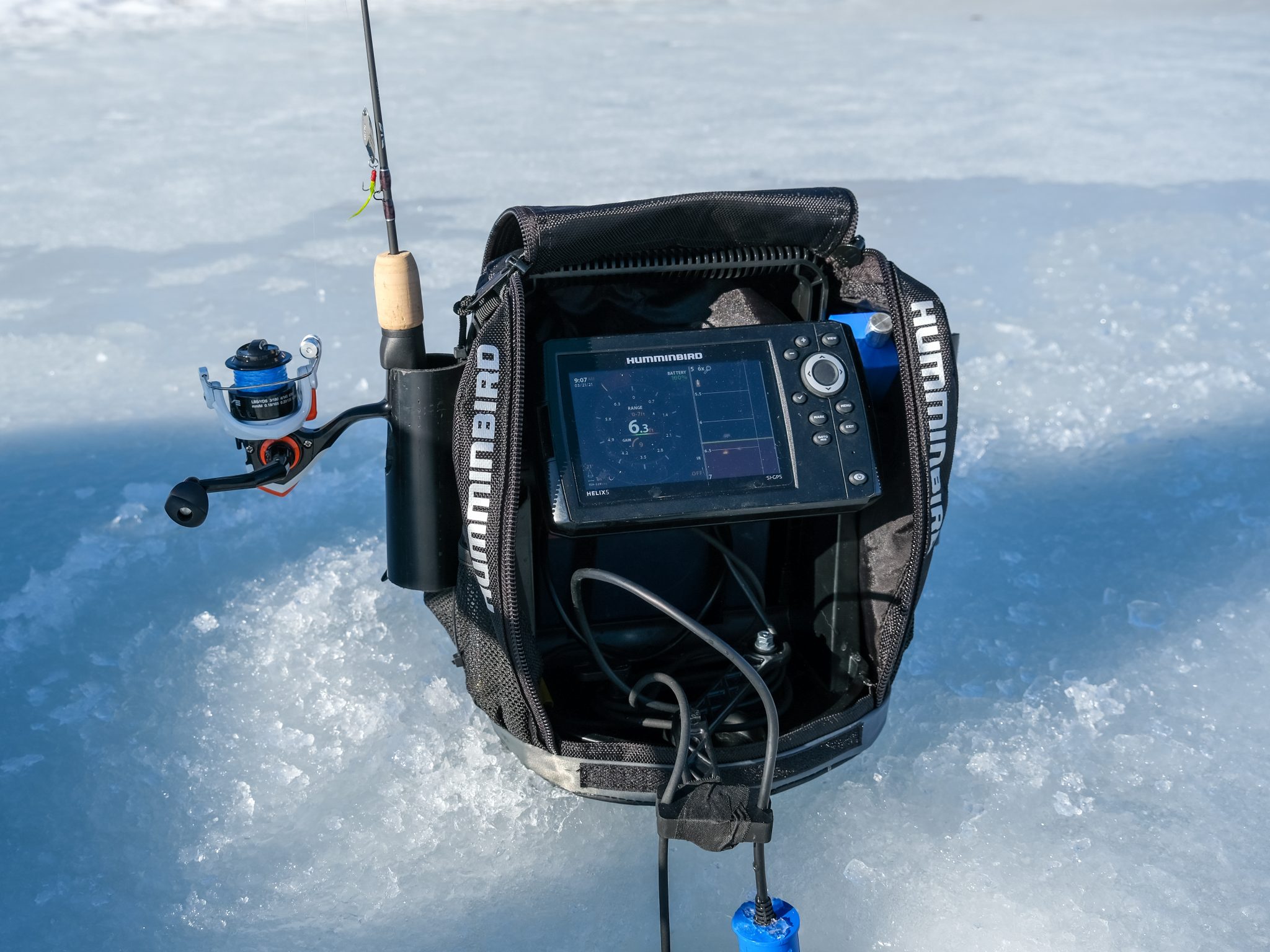 Humminbird Ice Helix 5 - The Ultimate Review - String Theory Angling